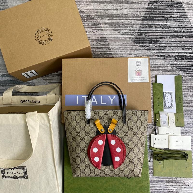 Gucci Fashion Handbag 666288 Seven Star Ladybug